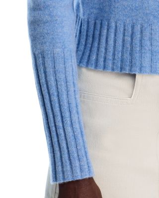 Cashmere Shrunken Crewneck Sweater