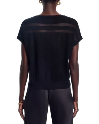 Mesh Inset Sweatshirt