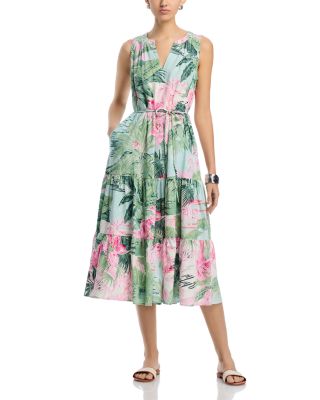 Garden Villa Linen Sundress