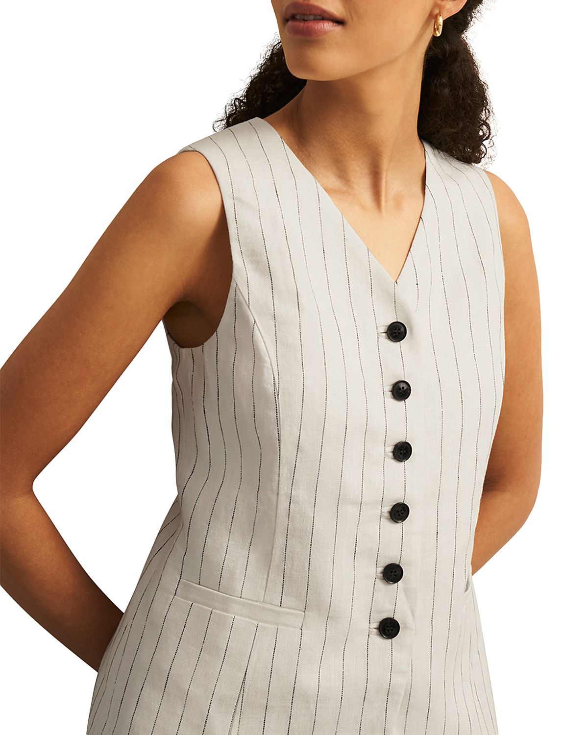 Hobbs London Groombridge Linen Vest