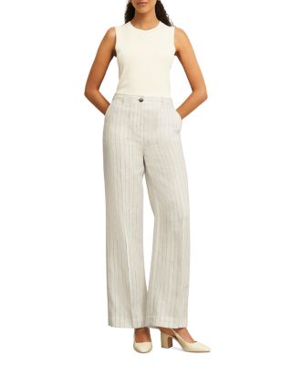Groombridge Wide Leg Linen Trousers