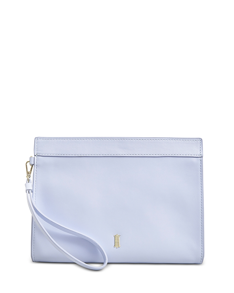 Hobbs London Catherine Wristlet In Pale Blue