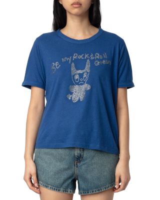 Zadig & Voltaire - Woos Rock Devil Ringer Tee