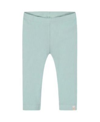 Deux par Deux - Girls' Flat Back Rib Capri Legging - Little Kid