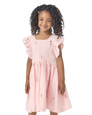 Girls' Elise Ballerina Gauze Dress - Little Kid