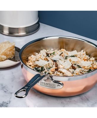 CopperBond&amp;reg; 3.5-Quart Induction Copper Essential Pan with Lid