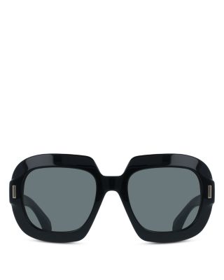Rivert Oversized Square Sunglasses, 54mm