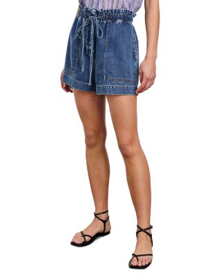 Foster Drawstring Denim Shorts