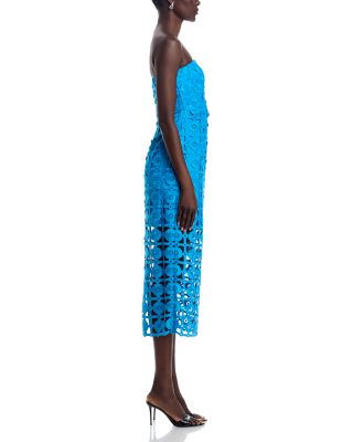 Kait Tile Lace Midi Dress