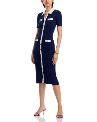 Knit Shirt Dress