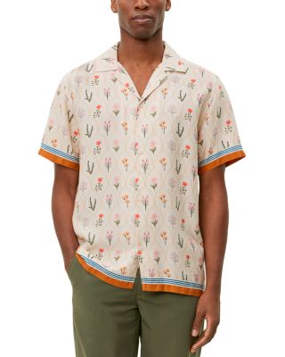 Lukas Floral Print Camp Shirt