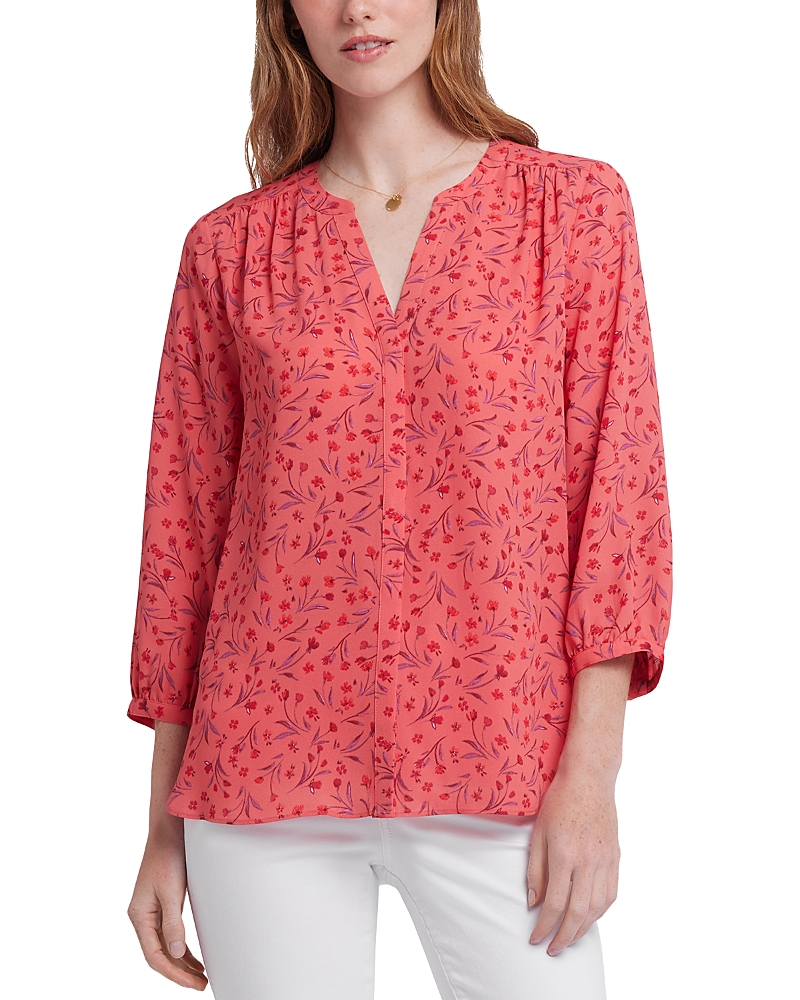 NYDJ PINTUCK BLOUSE