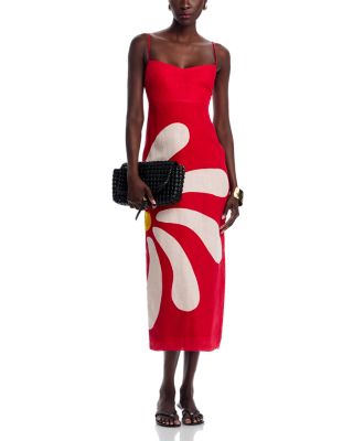 Paloma Linen Midi Dress  