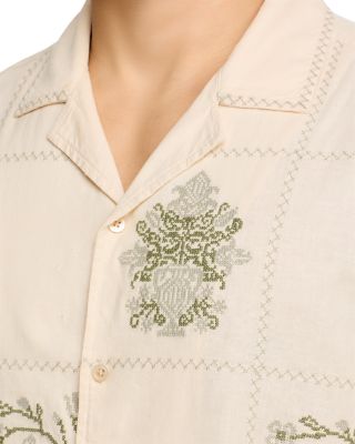 Clairo Quilt Squares Short Sleeve Shirt