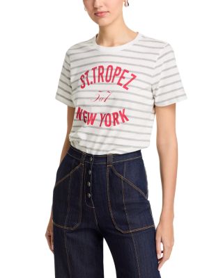 Cinq à Sept - St Tropez New York Shrunken Tee