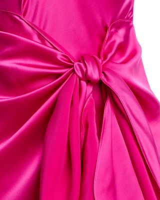 Vivienda Silk Ruffled Dress