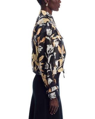 Joyful Tulips Cropped Jacket