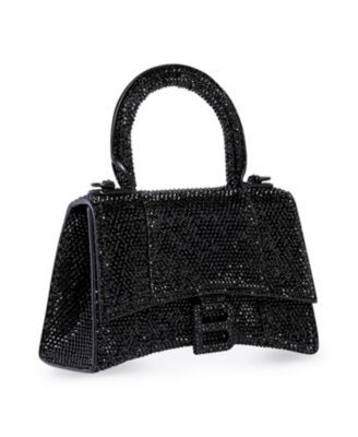 Hourglass XS Handbag with Rhinestones