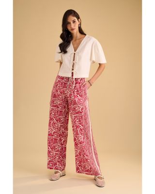 Wide Leg Casual Pants