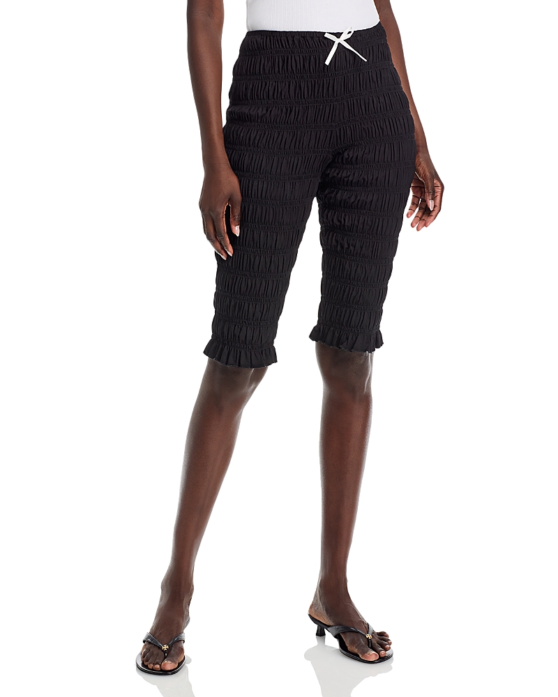 Shop Steve Madden Misty Smocked Capri Pants