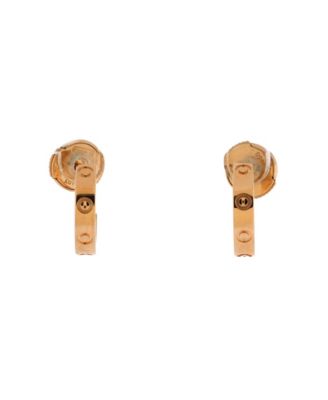 Pre-Owned Cartier - Small Love Hoop Earrings 18K Gold
