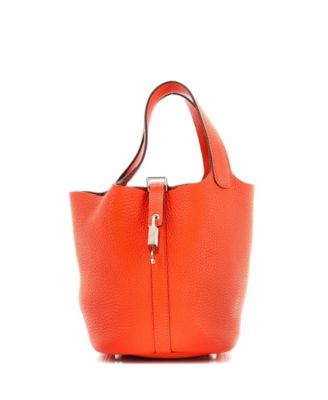 Pre-Owned HERMÈS - Pre-Owned Hermes PM Picotin Lock Bag Clemence