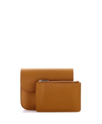Pre-Owned Hermes  Constance Slim Wallet Epsom