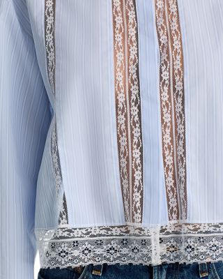 Delano Lace Trim Shirt