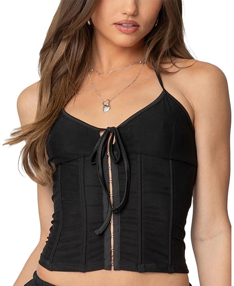 EDIKTED RYANNE HALTER CORSET