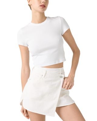 Asymmetrical Mini Skirt