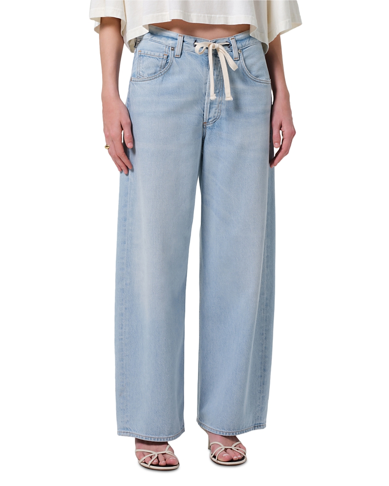 Shop Citizens Of Humanity Brynn High Rise Wide Leg Jeans In Portola