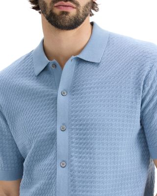 Cairn Short-Sleeve Sweater in Cotton