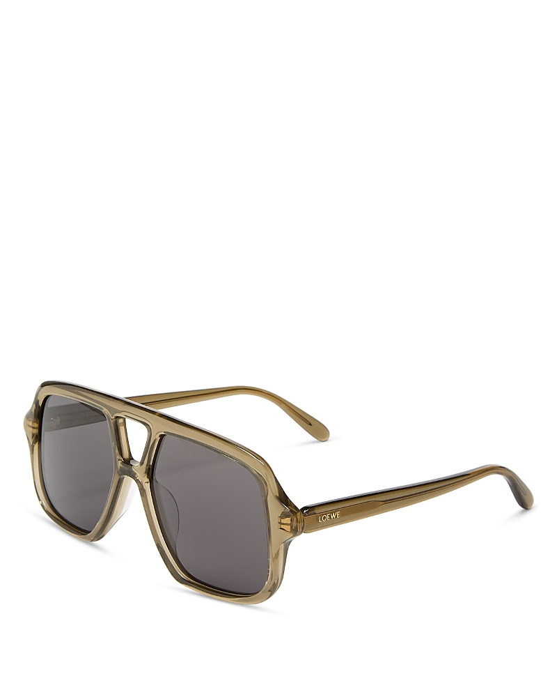 Loewe Slim Aviator-frame Acetate Sunglasses