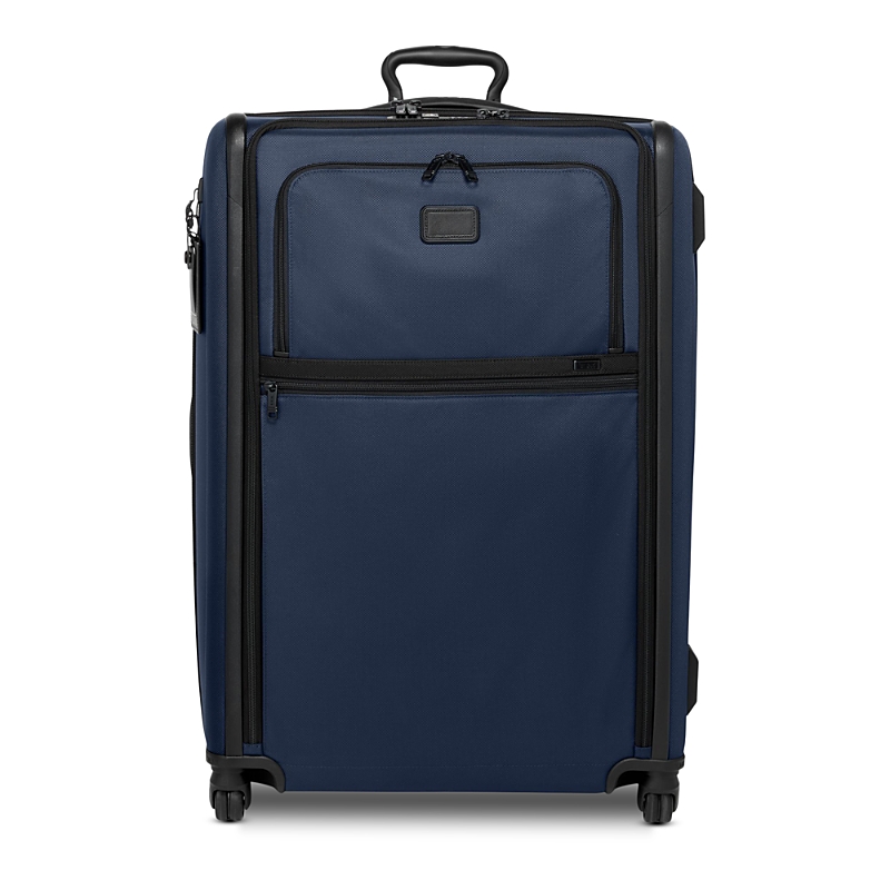 Shop Tumi Alpha 3 Extended Trip Expandable 4-wheel Packing Case In Navy