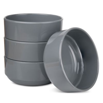 Marbella Melamine Stackable Bowls, Set of 4