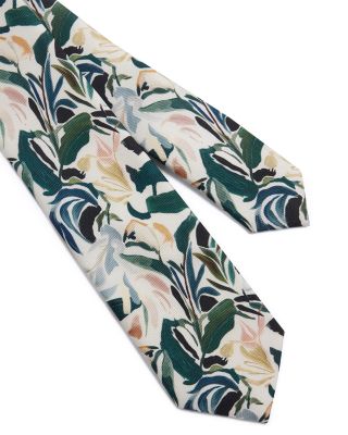Boytonn Botanical Floral Silk Classic Tie