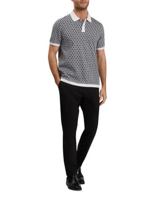 Hamishs Jacquard Polo 