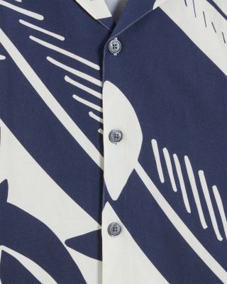 Ted Baker Heukels Relaxed Fit Fish Shirt