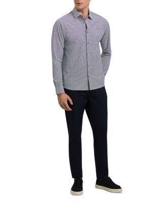 Wavey Regular Fit Geometric Shirt