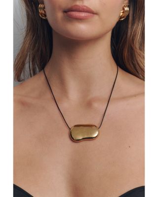 Heaven Mayhem Julia Adjustable Cord Pendant Necklace in 18K Gold