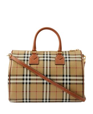 Burberry - Medium Check Bowling Bag