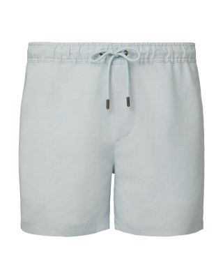 Linen Blend 6&amp;quot; Shorts