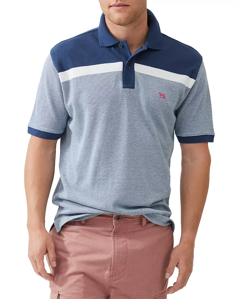 Rodd & Gunn Whitby Color Block Regular Fit Polo Shirt