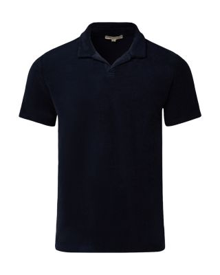 Terry Open Collar Polo Shirt