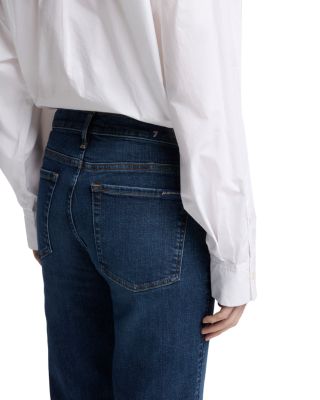 Dojo Mid Rise Cropped Flare Jeans in Yuma