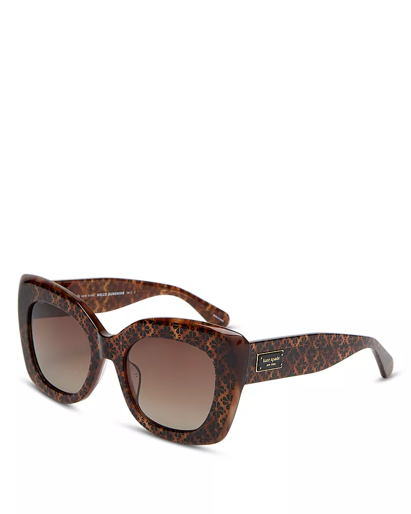 kate spade new york Kalie Cat Eye Sunglasses, 52mm