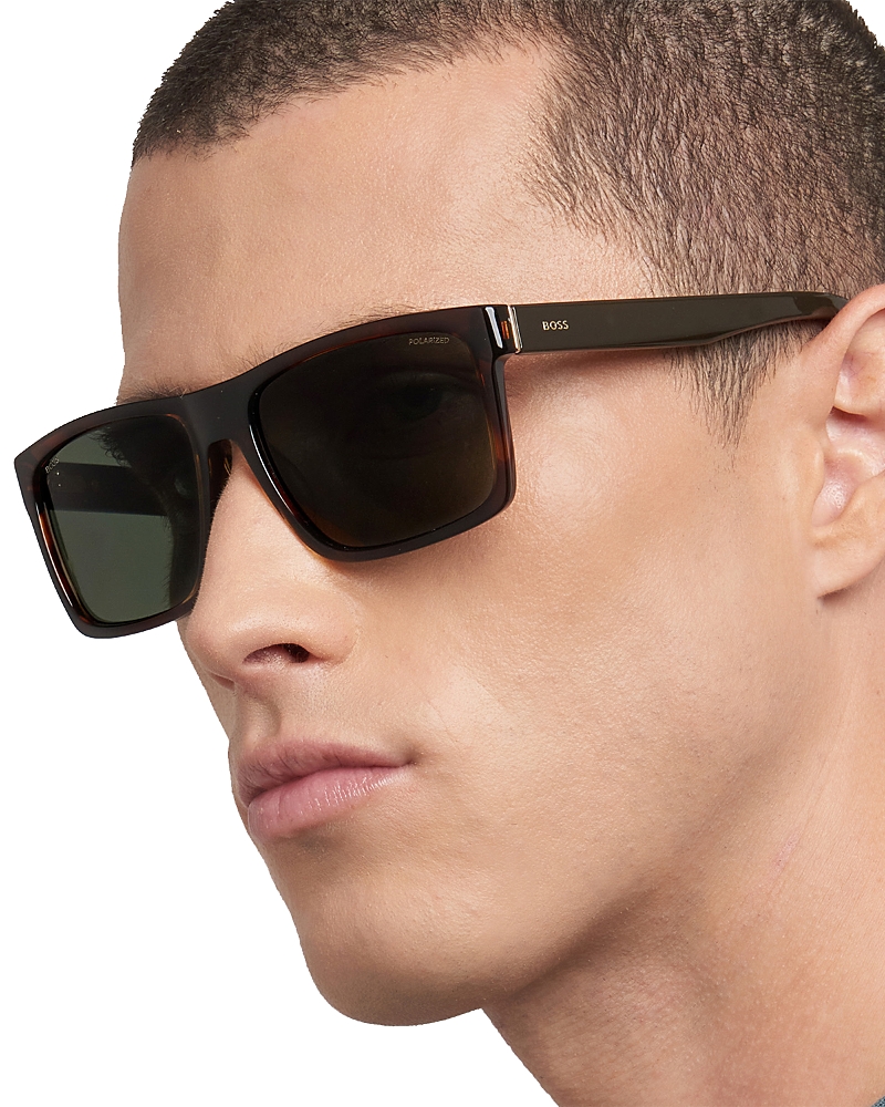 Hugo Boss Rectangle Sunglasses, 59mm