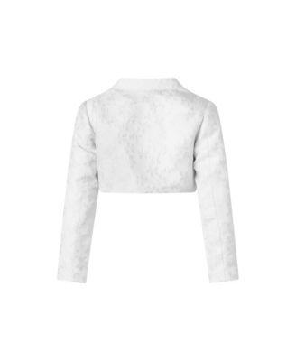 Girls' Floral Damask Bolero Jacket - Little Kid, Big Kid