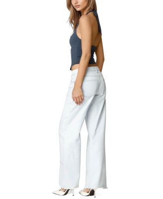 Peekaboo Lace Halter Bustier Top