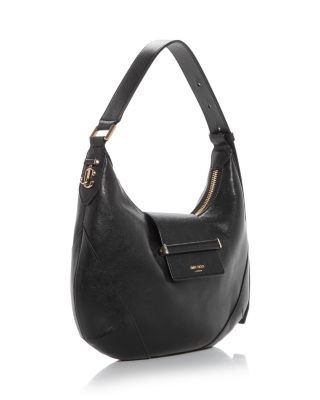 Bar Hobo Leather Shoulder Bag